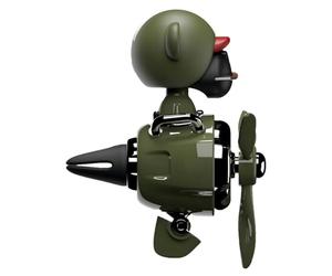 Clip del difusor de aire del coche | Regilable de la cabeza de la cabeza de la cabeza de la cabeza del coche difusor de | Característica divertida de la cabeza de temblor, decoración de perfume