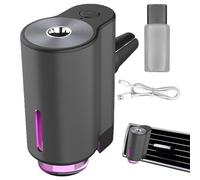 Clip del difusor de de ventilación, ambientador de ventilación eléctrica,Difusor de inteligente de la toma de aire del coche con clip ajustable - Mejora la aromaterapia 'entorno 'aut