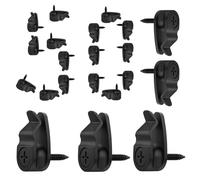 Clip di luce esterna | Gestione dei cavi delle esterne | Clip di corde leggere all'aperto | Hanger 50 pezzi Porta impermeabile per impieghi pesanti per display artigianato decorazione per la casa