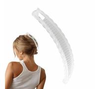 Clip di stile plátano peine-pelo per donne, di filo flessibile per capelli