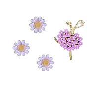 Clip difusor bailarina, Asudaro Bling Bling Clip Perfume ambientador de salida de aire clips creativos para ambientador de aire automático para decoración de coche mujer, salón u oficina