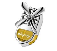 Clip difusor de aromaterapia para automóviles,Clip de ventilación para difusor de automóvil,Difusor de ambientador para | Ambientador automático de diseño de molino de viento
