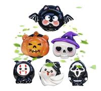 Clip difusor de aromaterapia para coche, difusor de aromaterapia de Halloween, bonito ambientador automático, accesorios de coche de vacaciones para viajes, vida cotidiana, desplazamientos