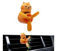 Clip Difusor Para Coche,Clip Difusor con Ambientador de Coche en Estilo de Caricatura | Decoración De Fragancia Con Liberación Lenta Para Amigas Familia Colegas Y Hogar