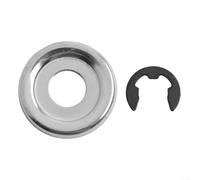 Clip E con arandela de 27 mm para uso en motosierra, compatible con múltiples modelos y tipos de motosierra para mantenimiento y reemplazo de piezas