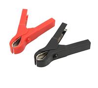 Clip eléctrico de acero ABS, Material de elasticidad moderada, abrazadera roja y negra, 30A, pruebas experimentales prácticas, mordazas de Clip de carga de batería de coche