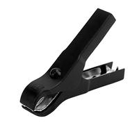 Clip eléctrico de Acero Inoxidable Resorte Fuerte de sujeción de Acero ABS ABS Safe Cambio Cable de Abrazadera 30 A para la Carga de la batería del automóvil (Negro)