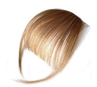 Clip en Bangs Real Human Hair, Fake Bangs Extensions With Temple Cotises, Bangs Call Cent Human Hair For Women Daily Wear
