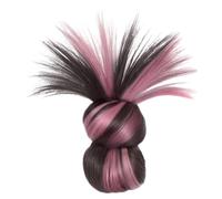 Clip En Bollos - Claw Desordenado Bolso De Bolsas | CLAW Extensión De Cola De Caballo Corta - Fácil De Peines Para El Cabello Estirado | Pelera De Emplumado Sintético Para El Estilo Ráp