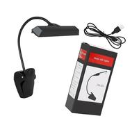 Clip En La Lámpara De Soporte Música Recargable Música LED Flexible Clip Luz En Luces LED Book Lights For Piano Book Reading For Musician