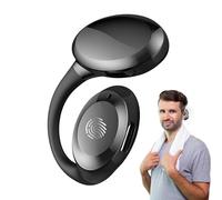 Clip en los auriculares: auriculares deportivos inalámbricos sin oído, auriculares abiertos recargables | Auriculares estéreo con batería de 100 mAh, para entrenamientos en ejecución, eco