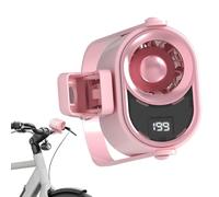 Clip Fan - Circulador de aire portátil recargable, Enfriador de pantalla digital silencioso, Soporte de abrazadera ajustable | Pequeño ventilador eléctrico para el hogar, dormitorio, oficina, escritor