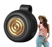 Clip Fan, Whirlwind Bladeless Fan, 2,56 x 2,56 x 1,57 pulgadas Quiet Powerful Airflow, recargable Battery, Personal Neck Cooler for Men, Father, Travel, Camping and Outdoor Use