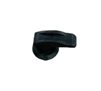 Clip giratorio de la cubierta del colector de lluvia para BMW Serie 6 X5 X6 E60, pieza de repuesto OEM 643169333306, fijación de retenedor de parabrisas ABS negro