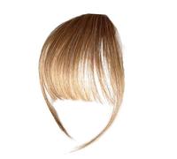 Clip in Bangs, Bangs Humano Hair Bangs, Wispy Fransen Haarpasge, Extensiones de Pelo Natural Bang with Temples, Bangs Clip in Pony Extensiones de Cabello para Fotografía, Fechado