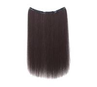 Clip In Hair Extensions - Human Hair Extensions Clip | 20 Inch Long Straight Hairpiece | Natural Looking For Women Girls, Stylish Invisible Wig