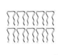 Clip Inyector Diesel para Chevrolet para silverado para gmc para sierra | Set de 10 clips, repuesto exacto pieza dañada, mantiene presión , compatible motores 6.6L Duramax