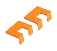 Clip ligero para instalación de bisagras que garantiza un límite de espacio de puerta de 2 mm fuerte para uso en entornos húmedos, control preciso