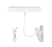 Clip Light - ABS 28cm, Tabletop Lighting, Bedside Lamp | Eye Caring Lamp With Bendable Structure For Mechanics, Musicians, Artists, Professionals, Workbench, Music Stand, Headboard, Bedroom, Study