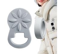 Clip Magnético Genérico para Gafas | Soporte De Silicona - Soporte De Gafas Para Ropa Con Imán - Para Gafas De Sol Insignias De Trabajo Hombres Mujeres Adolescentes Estudiantes, gris, Se
