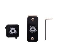 Clip magnético para chocolate, porta tiza de de acero inoxidable de 0,8 x 2,6 cm | Clip de cinturón magnético de acero inoxidable ABS 1 , de yeso de portátil