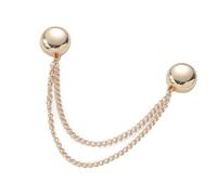 Clip magnético para ropa, para la mayoría de las ocasiones, clips de camisa en forma de corazón, elegantes y de diseño multifuncional, mangas de chal, cierres de cadena para la cabeza, hebillas