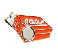 Clip Marcador De Golf Para Sombrero | Herramienta PortaDecoración | Soporte Para Tapas De Entrenamiento Lacado - Para Hombres Golfistas Mujeres Padres Sombreros Gorras Cumpleaños Fiesta Regalos Para