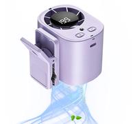 Clip Mini Fan, Personal Cooling Fan, 199 Speed Clip Fans Compact Size, 8.4in Neck Waist Desk Outdoor Travel Picnic, Portable Air Cooling Device, Wearable Hand Free Fans, Outdoor Use, Travel Comfort