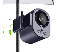 Clip Mini Fan, Personal Cooling Fan, 199 Speed Clip Fans Compact Size, 8.4in Neck Waist Desk Outdoor Travel Picnic, Portable Air Cooling Device, Wearable Hand Free Fans, Outdoor Use, Travel Comfort