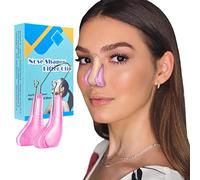 Clip moldeador de nariz, corrector alisador de puente de nariz sin dolor, dispositivo de rinoplastia de silicona suave, herramienta de levantamiento de nariz (unisex)