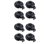 Clip Montaje Seguro para Garmin para nuvi 2497 2557 Negro Clip(8PC) | Material , desgaste, ligero, ideal para nuvi 52 54 42 GPS