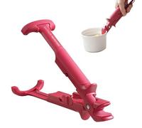 Clip Multiusos Antiescaldaduras, 2 en 1 Agarrador Anti-Caliente, Clip Antideslizante de Silicona Antiquemaduras, para Horno, Microondas, Freidora de Aire y Vaporera