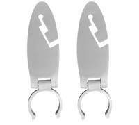 Clip Náutico De Pádel - Barco De Pádel Kayak | 2x Abrazadera De Fijación | Reemplazo De Dispositivo De Hebilla | Fijación Elástica Clips, Suministros De Deportes Acuáticos Para Mujeres