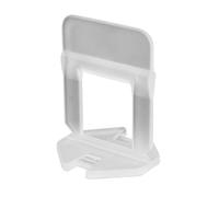 Clip nivelación - sistema de sujeción para baldosas de 3 mm, pack de 100 unidades, ideal para una instalación precisa y uniforme.*