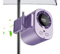 Clip On Fan - 199-Speed Rechargeable Quiet Cooling Portable Fan, Small Clip F́an For Neck Waist Desk Table | Summer Personal F̀an For Women Travel, Bedroom, Office, Outdoor, Camping Tent, Cruise
