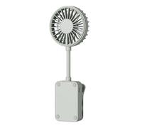 Clip On Fan - Rechargeable Portable 3 Speed Adjustment Airflow Quiet | Silent Desktop Fan With Strong Airflow | Mains Powered | Clamp On FanS | For Camping Car Tent Travel Bed Bedroom Cart Office RV