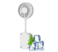 Clip On Fan - Rechargeable Portable 3 Speed Adjustment Airflow Quiet | Silent Desktop Fan With Strong Airflow | Mains Powered | Clamp On FanS | For Camping Car Tent Travel Bed Bedroom Cart Office RV