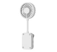 Clip On Fan - USB recargable Fan, portátil 3 Speed Adjustable Mini Fans | Strong Airflow Desktop | Handheld Cooling Versatile Mounting For Grow Tents, Strollers, Camping, Office, Dorms & RV Travel
