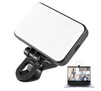 Clip on LightFor Phone - Recargable Live Streaming Clip Lamp, Travel Fill Light| Video Recording Photography Live Streaming Home Studio Selfie Makeup, Portable LED Light, Adjustable Brightness for