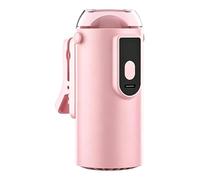 Clip On Personal Fan - Portable 5 Speed Cooling Device for LED Display | Rechargeable Rotating Airflow Unit with Adjustable Clamp Design, Hands Free Lanyard, Travel Cooling Accessory for Outdoor Use