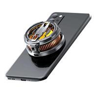 Clîp-on Phone Cooler - Magnetic and Back Clip Radiator | Universal Detachable Cooling Fan for Cleaning | Lightweight Semiconductor Heat Sink for, Live Streaming, and Vlogs