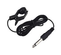 Clip-on Pickup, Portátil Pickup Micrófono de Contacto Vocal Pick Up Transductor de Audio para Sintonizador de Instrumentos Musicales