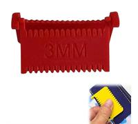 Clip On Sewing Ruler,Edge Stitch Lock & Sewing Gauge,Clip-On Quilting Ruler Straight Even Needle Gauge Templates Tool,2/34mm Stitch Needle Guide for HandSewing,Patchwork & Embroidery