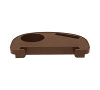 Clip On Side Table Tray - Recliner Holder, Large Utility Chair Storage Organizer, Adjustable Mount Design, Portable Outdoor | Sun Lounger Relaxation, Camping Accessory, Garden Fishing, Beach Solution