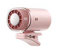 Clip On Small Fan Umbrella Clamp - ABS 7.8cm Portable Rechargeable Car Fan - Outdoor Camping Desk Clip F́an For Stroller Treadmill - 360° Adjustable Universal
