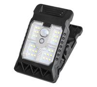 Clip On Solar Lights Outdoor - Sensor de movimiento impermeable | 3 modos LED Fence Lights, portátil Solar Powered Ilumination, Energy Saving Decorative Lighting For Yard Garden Patio Porch Balcony