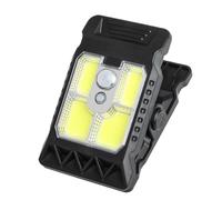Clip On Solar Lights, Solar Motion Sensor Outdoor, 300LM, 4,41 x 2,99 pulgadas, Decorative Security Lighting for Garden, Fence, Patio, BBQ Grill, Night Safety, Home Exterior