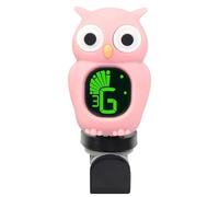 Clip on Tuner for Guitar - Tuner for Guitar | Clip on Tunêr Fôr Guitars | Guitars Tuners Chromatic Tuners | Acoustic Guitârs Tunêr | Owl Tunêrs Musical Instruments, Guitâr Accessories Guitâr Bass