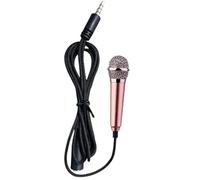 Clip on Voice, Lightweight Streaming Audio Recorder, con 8,1 cm Plug and Play with Clear Pickup, Metal Podcast Recording Equipment, Voice with Modern Style, Recording Tool for Studio Content