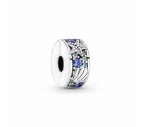 Pandora Charm de Clip Concha Y Estrella de Mar Tropical en Azul